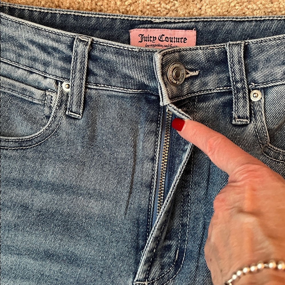 Juicy Couture Y2K Rhinestone Bootcut Jeans - Picture 5 of 9
